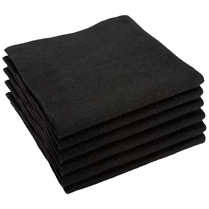 Carbon Fiber Felt Carbonized Fiber Welding Fire Blankets Fireproof Mats