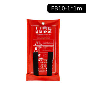 FB10 Fire Blanket 40x40 Inch (1.0m x 1.0m) – Emergency Fiberglass Fire Safety Blanket